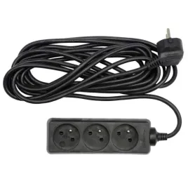 vorel-przedluzacz-uziemiony-3-gniazda-30m-czarny