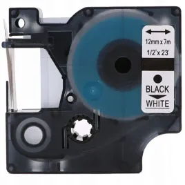 tasma-45013-do-dymo-12mm-d1-do-dymo-lm-160-280-biala-czarny-nadruk-s0720530