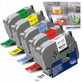 tasma-do-brother-ptd600-pte550-ptp750w-e56018mm-rozne-kolory-zestaw-5-sztuk