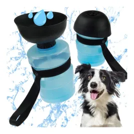 bidon-dla-psa-na-wode-skladany-z-miska-turystyczna-butelka-duzy-xl-az-520ml
