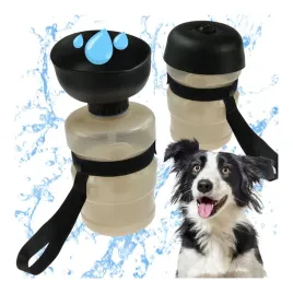 bidon-dla-psa-na-wode-skladany-z-miska-turystyczna-butelka-duzy-xl-az-520ml