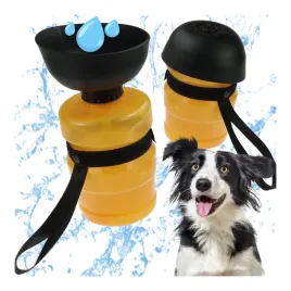 bidon-dla-psa-na-wode-skladany-z-miska-turystyczna-butelka-duzy-xl-az-520ml