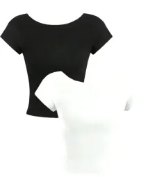 shein-top-z-krotkim-rekawem-damski-gladki-dla-wysokich-2-pack-l-1di