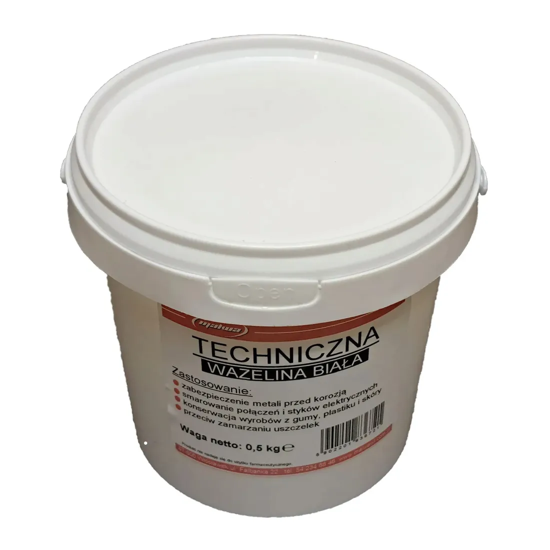 wazelina-techniczna-biala-500g-wiaderko-stan-nowy