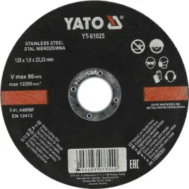 yato-tarcza-do-metalu-inox-125x10x22mm-61025-yt-61025