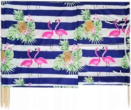 parawan-plazowy-10-metrow-wiatrolap-oslona-na-plaze-flamingi-duzy-wybor