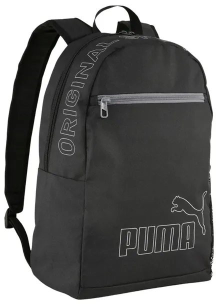 Plecak Puma Szkolny Wielokomorowy Miejski Sportowy Backpack Phase Czarny