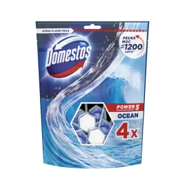 domestos-power-5-ocean-kostka-toaletowa-4x55g