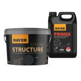 farba-strukturalna-elewacyjna-rayer-10l-grafitowy-grunt-5l