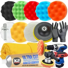 k2-ultra-cut-100g-pasta-polerska-zestaw-gabek-do-polerowania-usuwania-rys