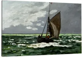 obraz-na-plotnie-scienny-do-salonu-claude-monet-seascape-storm-100x70