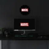 2-x-zegar-scienny-matowy-marvel-czarny-ksztalt-okragly