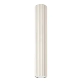 lampa-sufitowa-punktowa-bezowa-okragla-karbowana-tuba-40-cm-spot-sollux