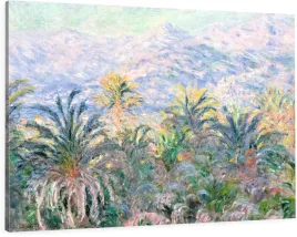 obraz-na-plotnie-na-sciane-do-salonu-palm-trees-claude-monet-100x80