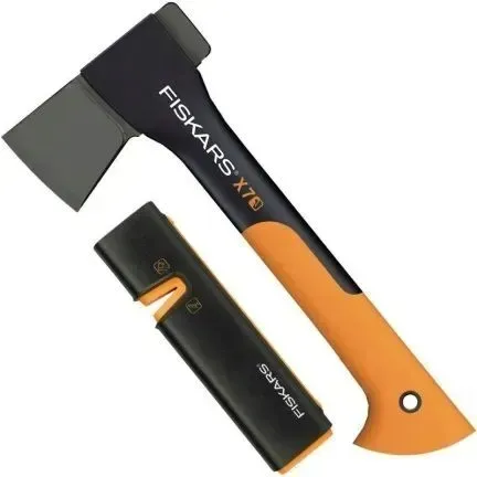 fiskars-siekiera-x7-xs-ostrzalka-xsharp-set-waga-z-opakowaniem-0-64-kg