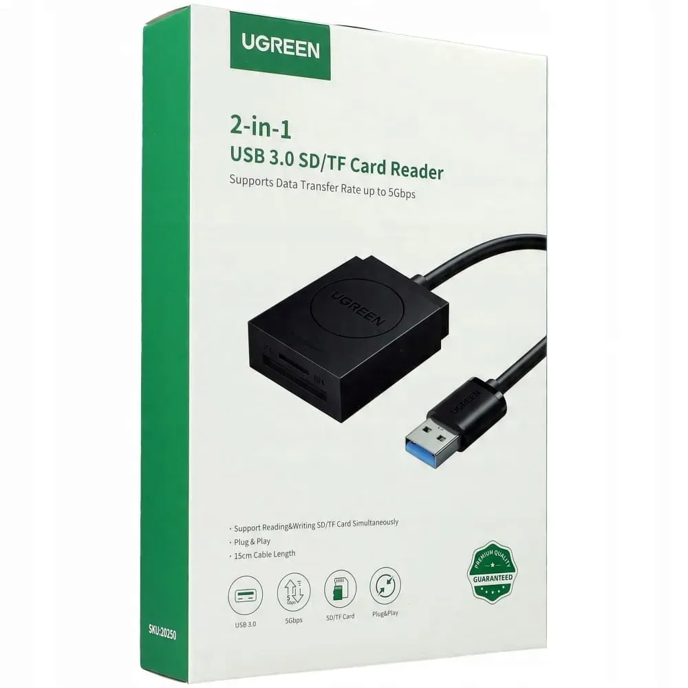 2-x-adapter-usb-ugreen-czytnik-kart-sd-microsd