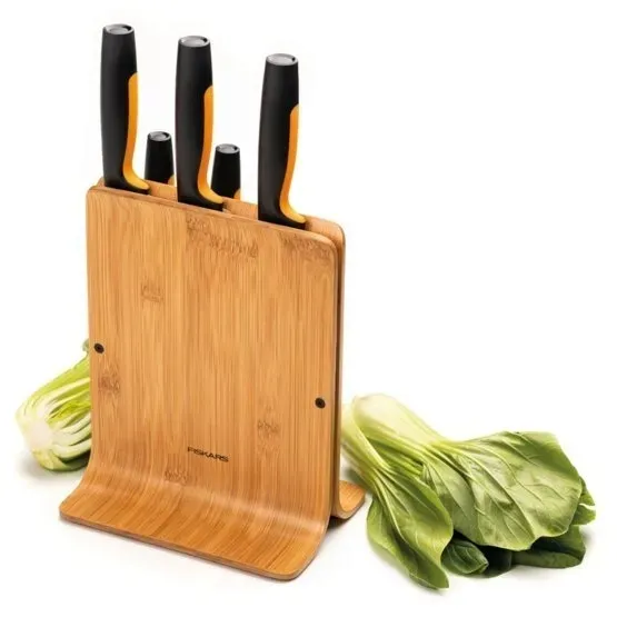 fiskars-zestaw-5-nozy-w-bloku-bambusowym-function-linia-functional-form