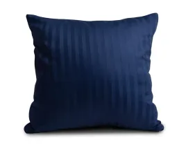 poszewka-z-adamaszku-40x40-paski-1-cm-granatowa