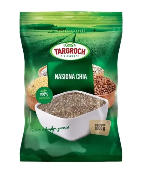 Targroch Nasiona chia 1kg Szałwia Hiszpańska