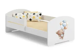 lozko-dzieciece-luk-160x80-barierka-materac-grafika-sweet-bear