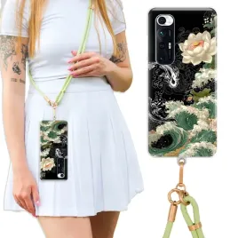etui-do-xiaomi-mi-10s-luxury-oliwkowa-smycz-crossbody-green-exotics-plants