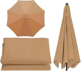 poszycie-wymienne-material-parasola-ogrodowego-8-ramion-300cm-khaki