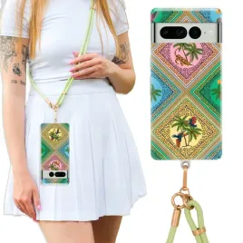 etui-do-google-pixel-7-pro-luxury-oliwkowa-smycz-crossbody-exotics-plants