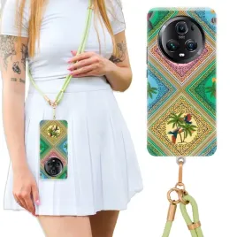 etui-do-huawei-honor-magic-5-pro-oliwkowa-smycz-crossbody-exotics-plants