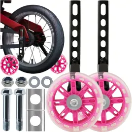 kolka-boczne-do-roweru-podporowe-pomocnicze-treningowe-12-20-led-rozowe