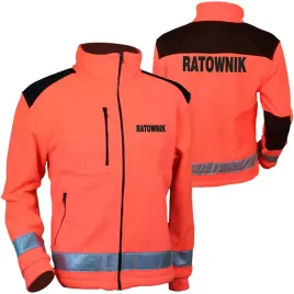 polar-odblaskowy-ratownik-czerwony-fluorescencyjny