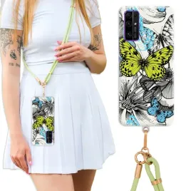 etui-do-huawei-honor-30-pro-luxury-oliwkowa-smycz-crossbody-green-plants