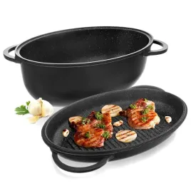 brytfanna-orion-granitowa-2w1-grande-10-l-43-x-28-cm-patelnia-grillowa