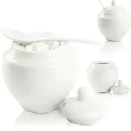 cukiernica-porcelanowa-gladka-biala-400ml-uniwersalna-z-lyzeczka-na-cukier