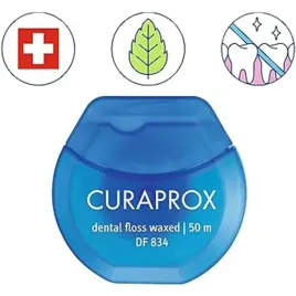 nic-dentystyczna-curaprox-df-834-woskowana-50-m