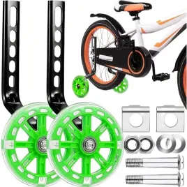 kolka-podporowe-boczne-do-roweru-12-20-led-zielone-rowerowe-dla-dzieci