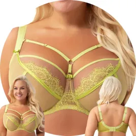 gorsenia-k496-2-paradise-limonkowy-koronka-tiul-biustonosz-miekki-70l-soft