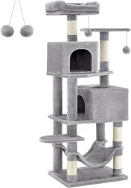 drapak-wieza-dla-kotow-155-cm-dla-kotow-domowych-pluszowe-wielopoziomowe