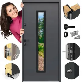 drzwi-zewnetrzne-gerda-select-hanover-5-black-antracyt-lustro-90cm-prawe
