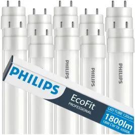 10x-swietlowka-tuba-led-120cm-18w-6500k-1800lm-g13-philips-zimna-zestaw