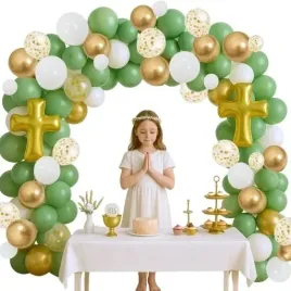 balony-pierwsza-komunia-swieta-akcesoria-dekoracje-balon-bialy-zielony