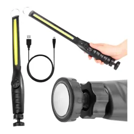 lampa-warsztatowa-latarka-robocza-akumulatorowa-led-cob-8w-korpus-obrotowy