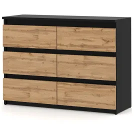 komoda-z-6-szufladami-100-cm-czarna-dab-wotan-pojemna-szafka-rtv-loft-salon