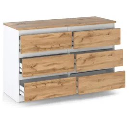 komoda-biala-z-6-szufladami-100-cm-nowoczesna-szafka-z-frontem-dab-wotan