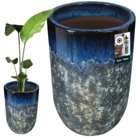 donica-ceramiczna-o-35-cm-doniczka-mrozoodporna-granatowa-odplyw-wody-taras