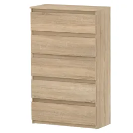 komoda-dab-sonoma-z-5-szufladami-70-cm-duza-pojemna-szafka-rtv-do-salonu