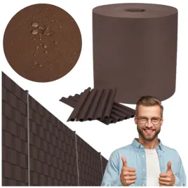 tasma-ogrodzeniowa-15cmx33m-brazowa-26-klipsy-uv-oslona-na-ogrodzenie-plot