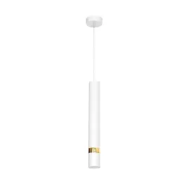 lampa-sufitowa-wiszaca-biala-zlota-tuba-joker-gu10-milagro