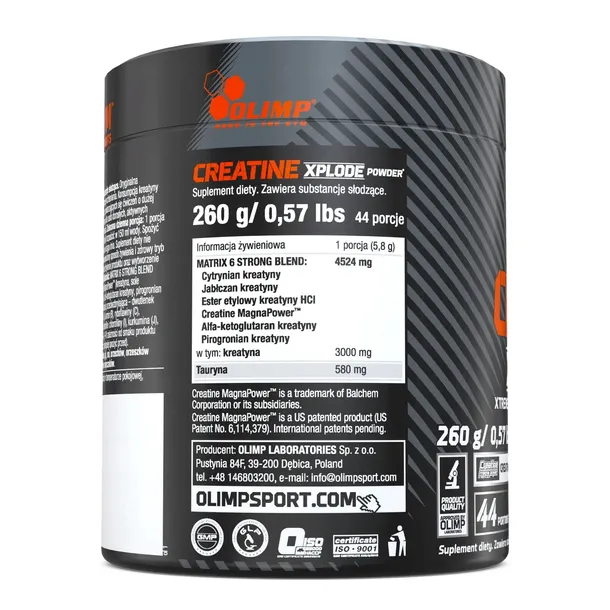 olimp-creatine-xplode-powder-260g-pomarancza-marka-olimp
