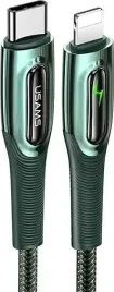 kabel-pleciony-usams-usb-c-do-lightning-20w-pd-1-2m-ciemny-zielony