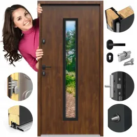 drzwi-zewnetrzne-gerda-select-hanover-5-black-dab-orzech-lustro-90cm-prawe